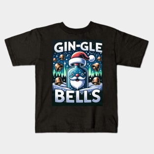 Gin-gle Bells Kids T-Shirt